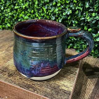 Handcrafted Coffee Mug - Painted Bayou