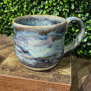 Handcrafted Coffee Mug - Painted Bayou