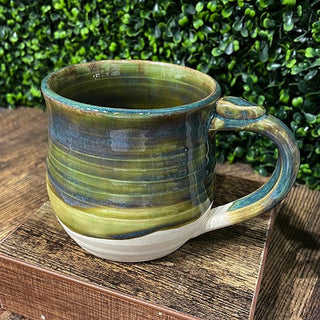 Handcrafted Coffee Mug - Painted Bayou