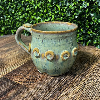 Handcrafted Rosary Mug - Painted Bayou