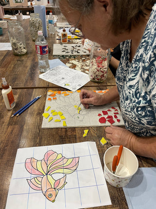 Mosaic workshop - Painted Bayou