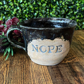 NOPE mug - Painted Bayou