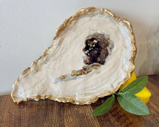 Oyster Platter (Medium) - Painted Bayou